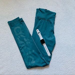 ADIDAS Teal blue leggings